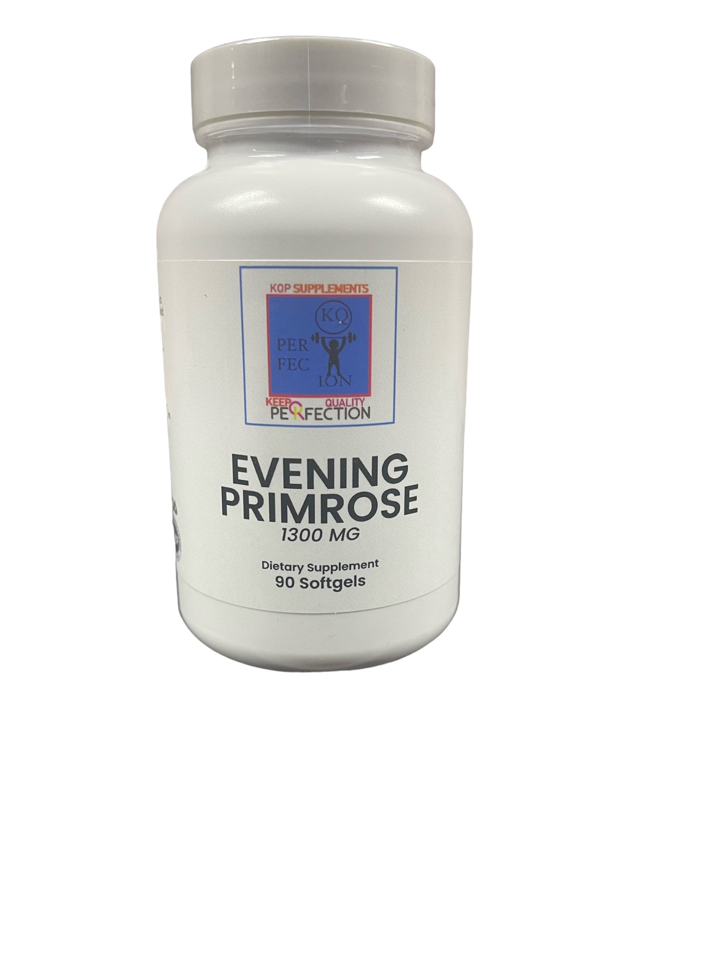 Evening Primrose  Softgels 1300mg | KQP Supplements